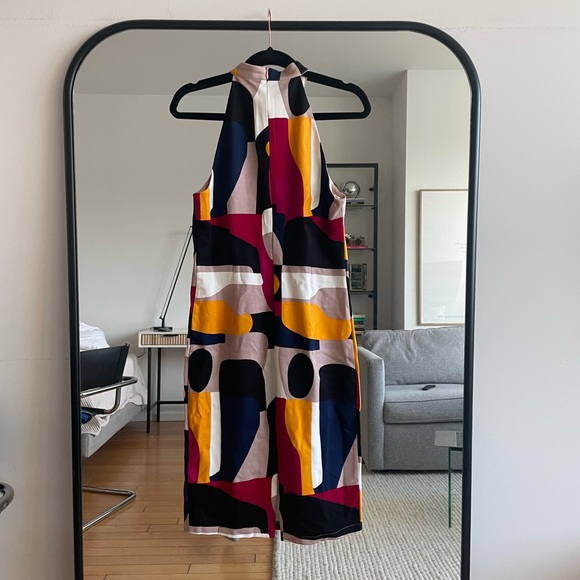 Trina Turk Emotion Halter Neck heavy knit jersey Sheath Dress - Picture 7 of 9